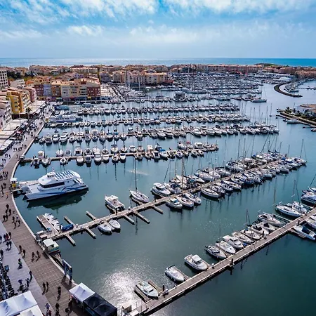 Studio - Balcon Plein Sud - Parking - Centre Port * Agde